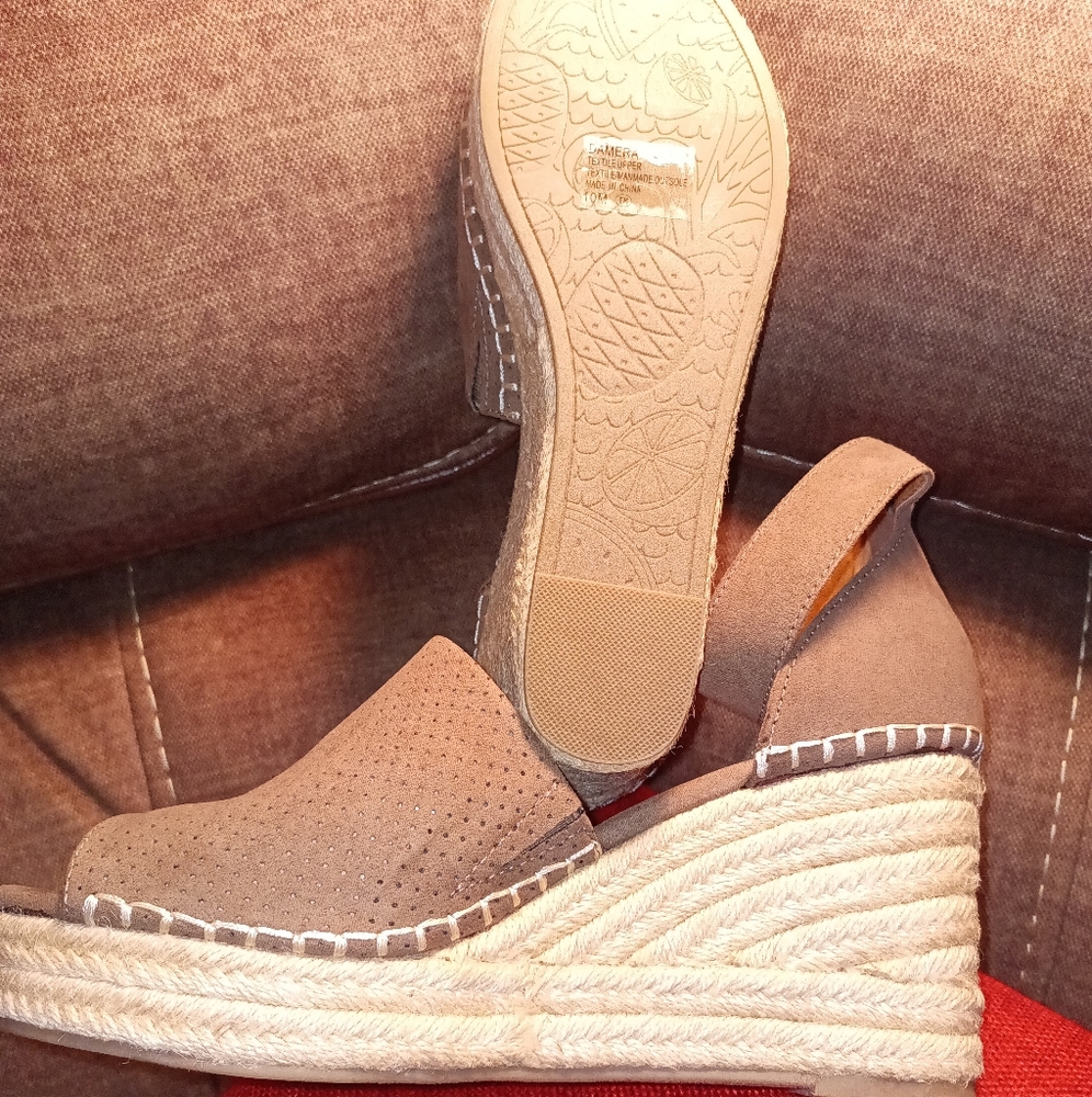 Pop Women's wedge sandals size 10M - Picture 6 of 7